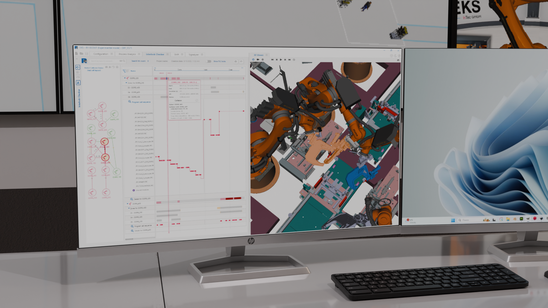 Production monitoring and analysis dashboard